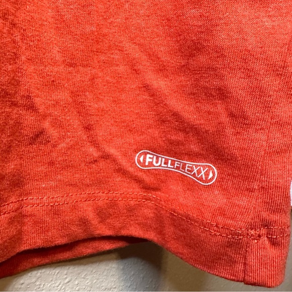 NEW Noble Outfitters Men’s Full Flex Work Tee T-shirt Size XL Dark Orange - Picture 2 of 5